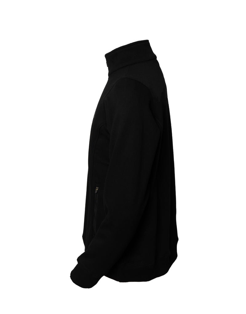 WEEKEND EDITION Men's Black Half Zip Sweater side