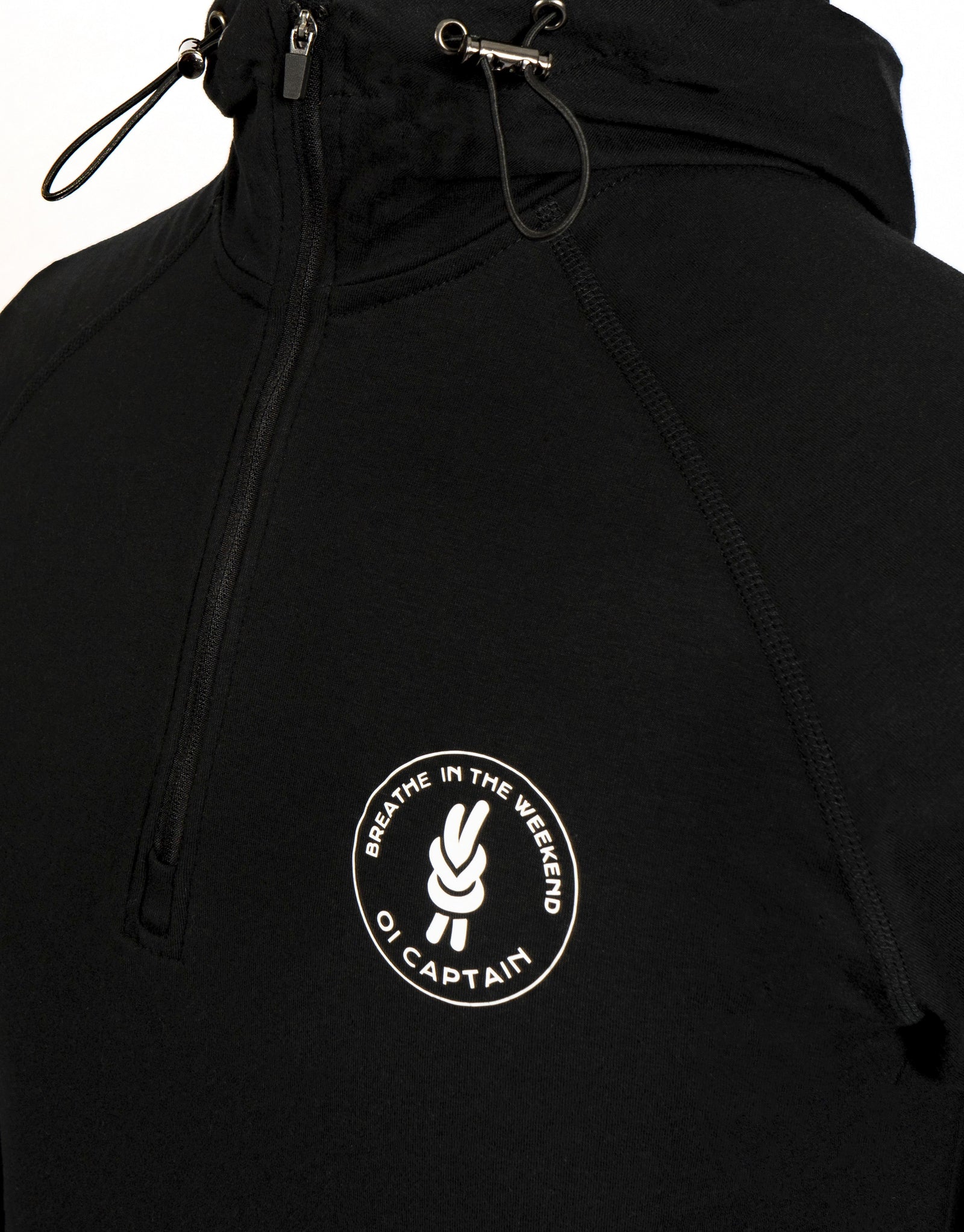 épine é ribbon piping zip hoodie black epine é ribbon piping zip hoodie black