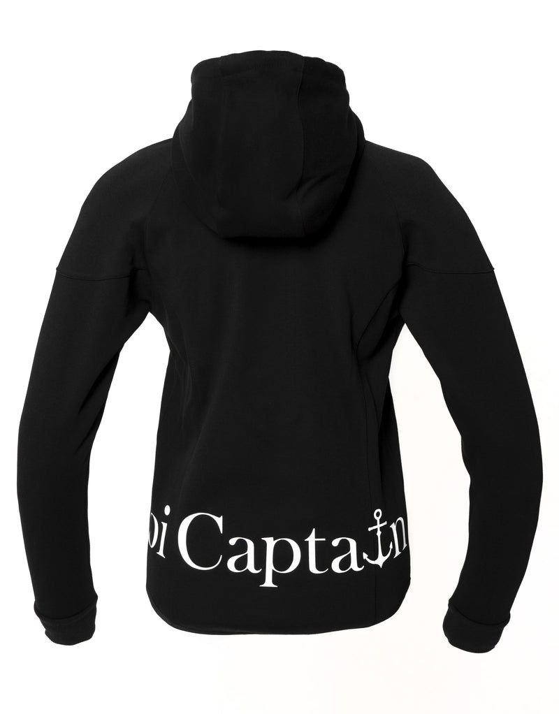 CARPE DIEM Women's Soft Essentials Black Hoodie Jacket – Oi CAPTAIN