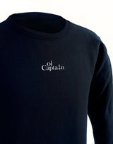 An effortless sweat to update your basic essentials with the Dolce Vita Crew Neck Jumper.  This everyday easy to wear pullover offers an ultra soft feel.  The Dolce Vita features classic fit features a crew neck, half moon back patch and is constructed with double-needle stitching at shoulder, neck, waistband & cuffs, crafted with spandex. Quality vinyl heat pressed Oi Captain logo on front