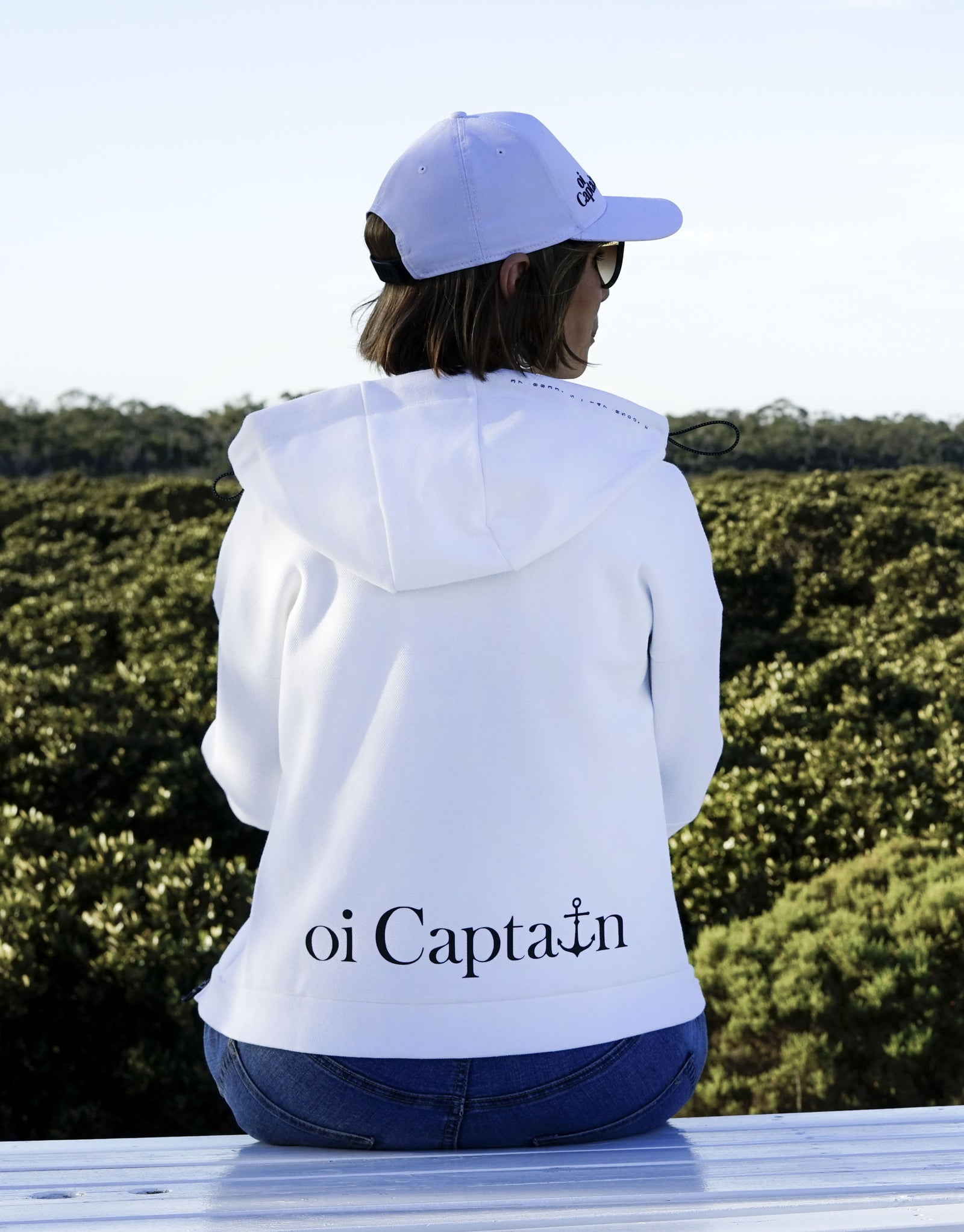[使用品] SEA HOODIE NAVY-WHITE XL 最安!!!WIND AND SEA HOODIE / NAVY-WHITE