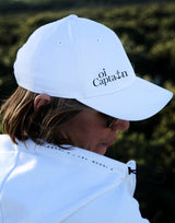 The Oi Captain Endless Summer Cap will quickly become your new favourite for any outdoor activity.  Made with an adjustable band back, structured front panel, and quality made finishes for total comfort. Unisex, one size fits All.  Stay protected in style with this on-trend classic cap.