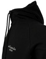 Elevate your casual weekend collection with the Le Grand Essentials Hoodie. For all day comfort, this will be your go to.   Features trendy curved back, comfortable cotton bonded polar fleece lined hoodie jacket, drop shoulders add to this relaxed fit, and classic finishing touches, like zipped side pockets and piped trimmed edging.   This hoodie will quickly become your off-duty unifo